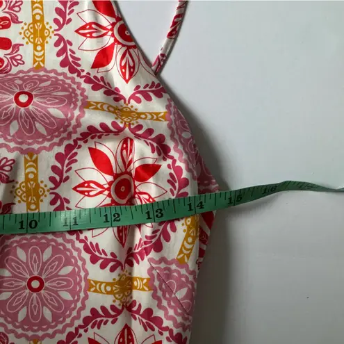 Borgo de Nor Goreti Dress in Cotton Pink Floral Size 10 NWOT