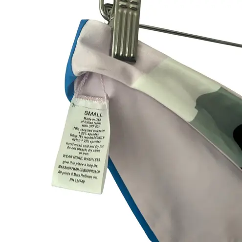 Mara Hoffman Zoa Striped Sage Multicolor Bikini Bottoms Small