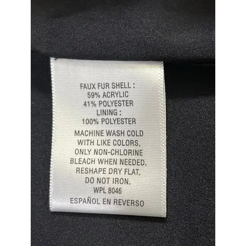 Thalia Sodi Women's Brown Faux Fur Vest Size M SKU 5680