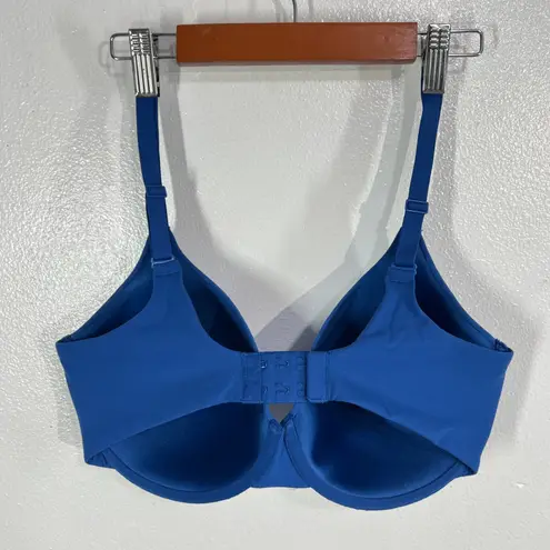 SKIMS Fits Everybody Everyday Bra Blue 36D Smooth Lift Wireless Underwire