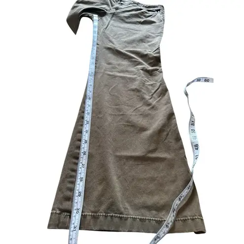 London Jean corduroy pants womens size 12 long christie fit chino straight brown