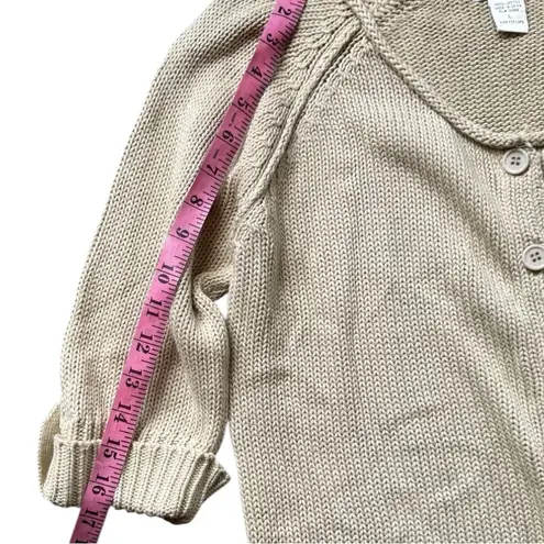 Hannah Women’s Button Down Sweater Sz L Size L