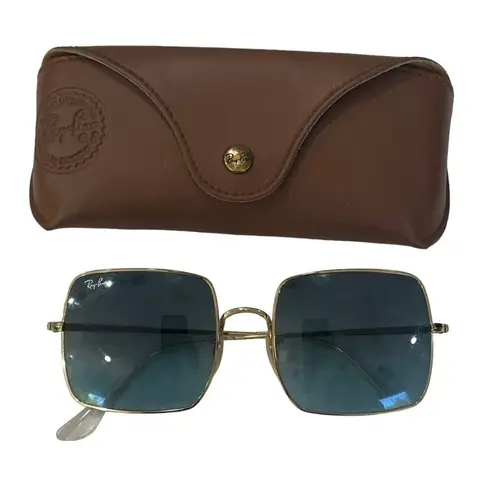 Ray-Ban   54mm Gradient Sunglasses & case Square lens