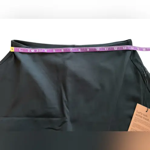 Girlfriend Collective Women's Black A-Line spandex Skirt Size xl Casualll