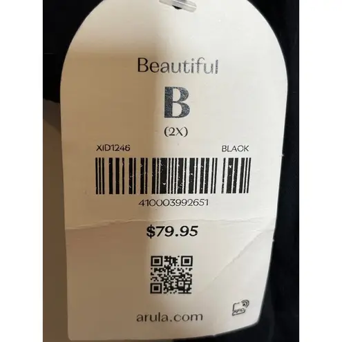 Arula NEW Black Open Back Cut Out Sides Mini Dress Their Size B Plus Size 18/20