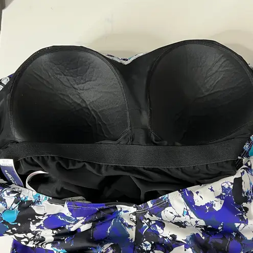 Swimsuits for All One Piece Swimsuit Plus Size 34 Blue