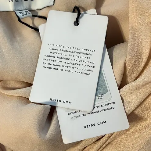 Reiss NWT - - One Shoulder Pink Dress - 6