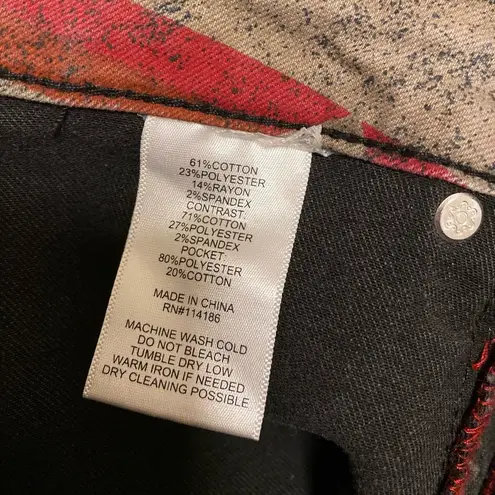 Frye & Co. Button Front Flare Fray Hem Jeans In Charcoal Wash Size 8 Black