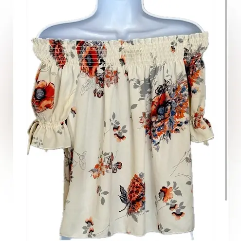 Timing  Off Shoulder Floral Top (28)