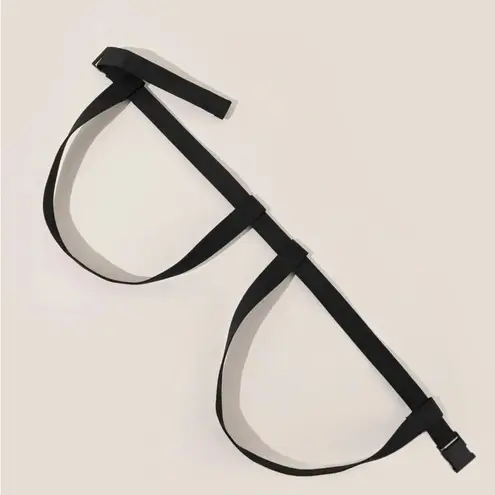 Black Canvass Underbust Harness New