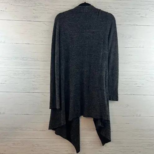 Barefoot Dreams Heather Black Bamboo Open Front Leggings Size S/M