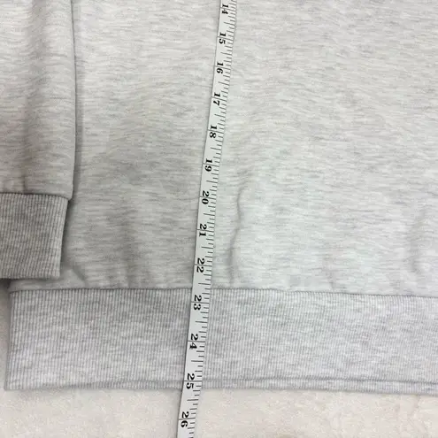 Superdry Light Gray Sweatshirt with Blue and Purple embroidered Logo Size 6