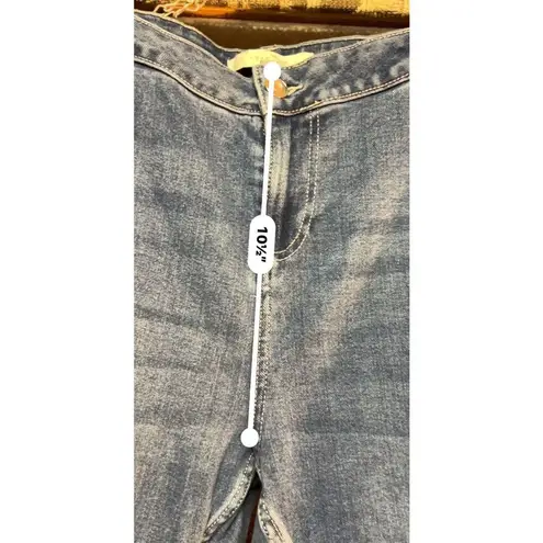 1946 Denim Curvy Cropped Jeans 18W (40" Waist) Blue