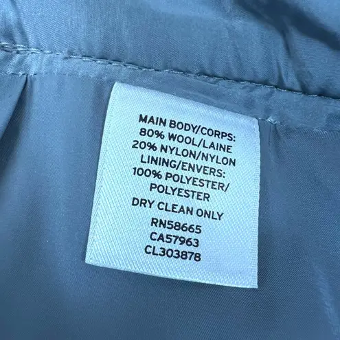 Classiques Entier Straight Wool Blend Tulip Hem Skirt Size 10