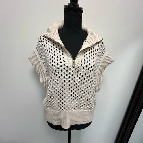 Varley Sheer Design Cotton Blouse – Size M