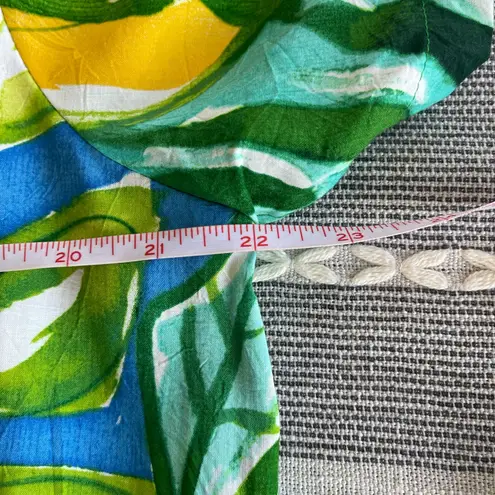 Jams World Jam’s World Women’s Tropical Hawaiian Print Shirt in Fern Ridge Size XL