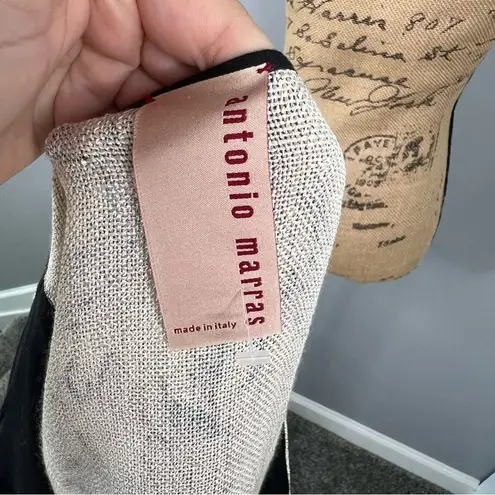 Sz 44/ XL Antonio Marras 100% Viscose Ruffle Blazer $1,675.22 MSRP Purple