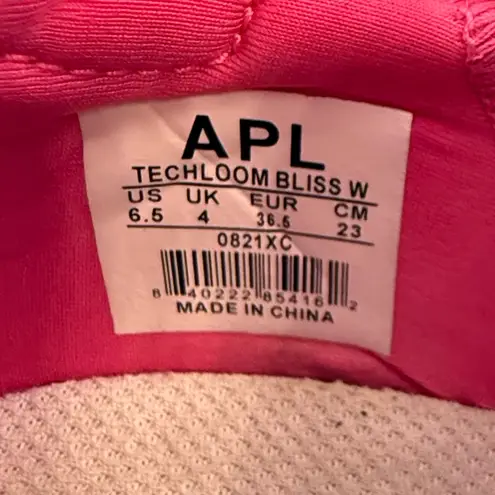 APL Techloom Bliss Knit Shoe Sneaker Pink Breast Cancer Limited Edition Size 6.5