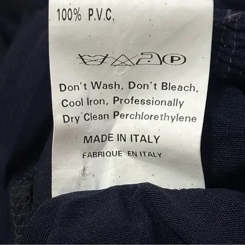 Rouge a Levres Women’s Size 44 M Navy Blue Sequin Embellished Mesh Sheer Top Size M