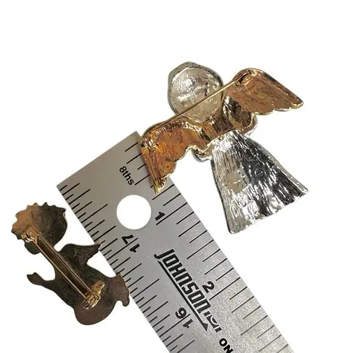 Angel Brooch Bundle ā Set of 2 Vintage Pins