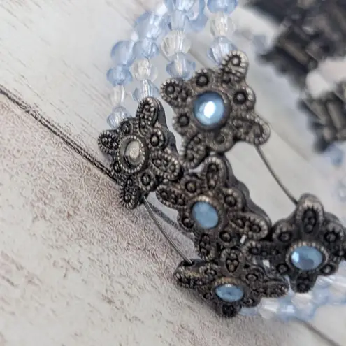 Vintage Bracelet Blue & Grey