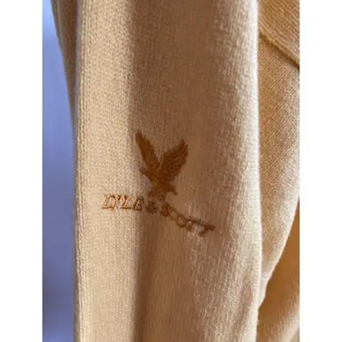 90s LYLE & SCOTT Yellow V