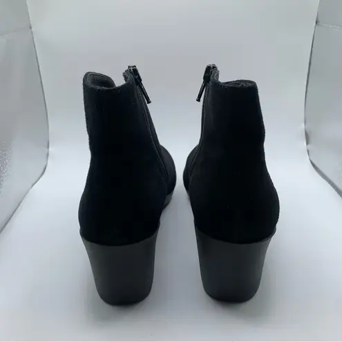 Munro New Robynette Suede Black Ankle Boots/ NWOB, Size 9M 1299