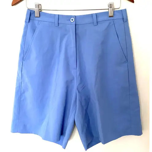 Vintage Monterey Club Golf Lightweight Blue Shorts Side Back Pockets Sz 8