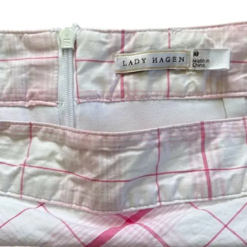 Lady Hagen NWOT  size 10 pink golf skort Breast cancer