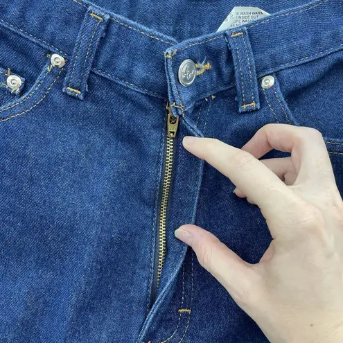 Vintage Sheplers Size 10 1989 Denim Jeans Straight Leg High Rise Waist Western Blue