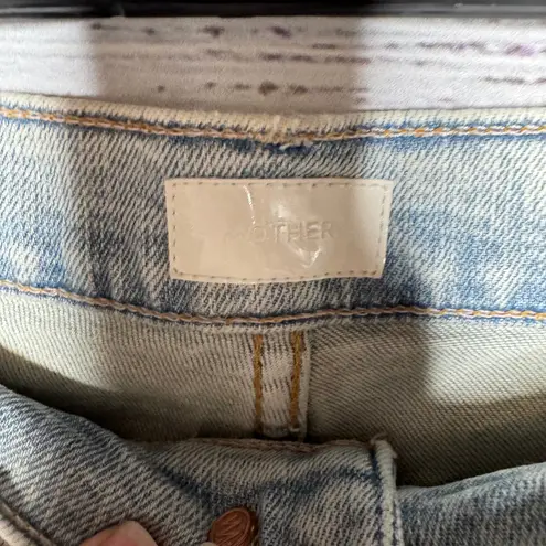 Mother The Stunner Zip Ankle Step Fray Jeans