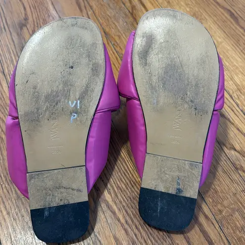 JW Anderson Chain Leather Sandal in fuchsia Barbie pink size 36.5 leather gold