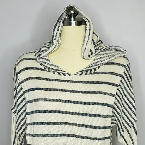 Soft Surroundings Marlow Stripe Hoodie M