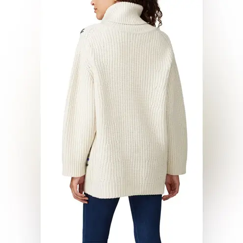 Tory Sport Multi Stripe Wool Sweater Size M