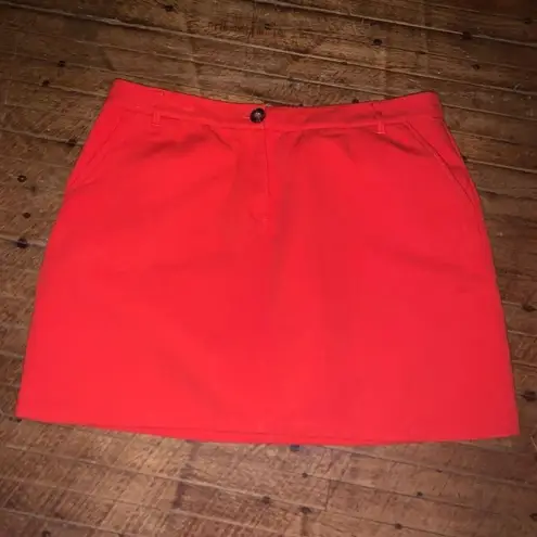Boden cherry red business casual size 14 pencil skirt