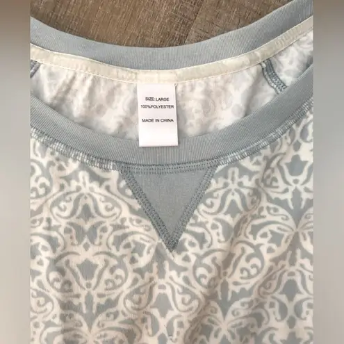 Amazon Soft Floral Velour Pajama Set NWOT Womens Large Loungewear Sleepwear Pants Top