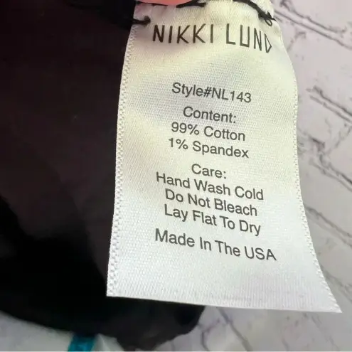 Nikki Lund Casual Pocket Jogger Style Pants Size Medium Black