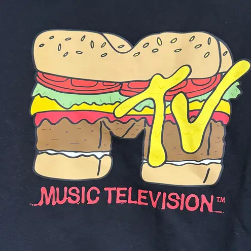 Divided  Black MTV Graphic Sweatshirt