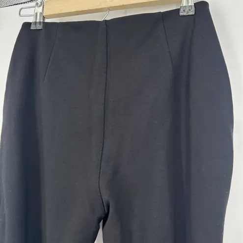 Lysse Sophie Satin & Ponte Knit Control Top Leggings Gray Black Size S