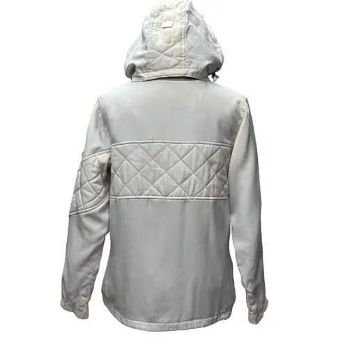 Body Glove Vintage Waterproof Cream & Orange Ski Jacket Size M Outdoors Skiing