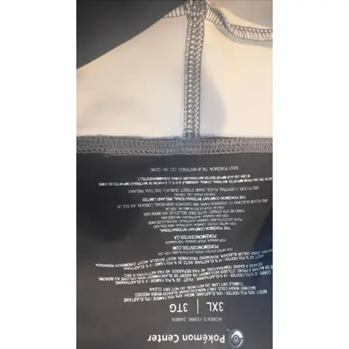 Pokémon Pikachu Gray 7/8 Length Leggings - Adult size 3XL