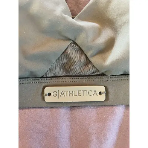 G Athletica T Back Sports Bra Athletic Bra Womens Small Sage Green