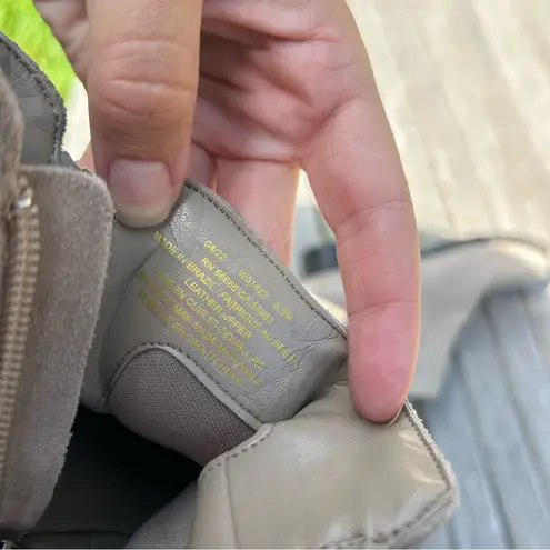 Caslon Brielle Water Resistant Leather Booties Ankle Boots Women's Size 5.5