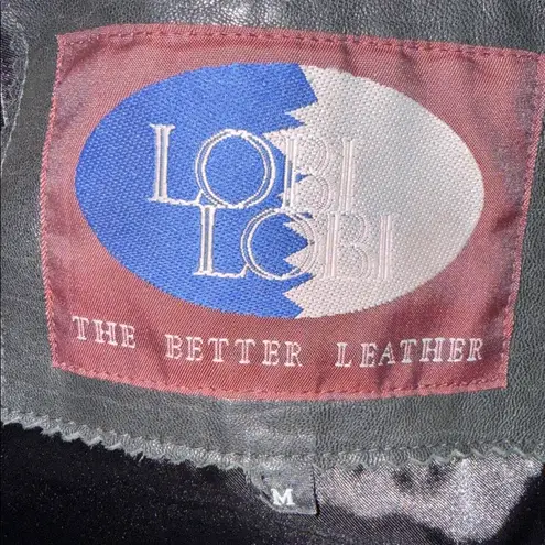 Classic Black Leather Jacket butter soft size medium