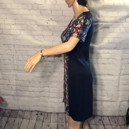 Olsenboye Colorful Geometric Front Black D…