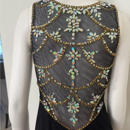 Betsy and Adam elegant evening dress, size 2