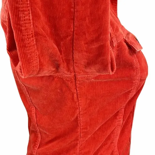 Gap 1969 Red Lily Flap Corduroy Jacket