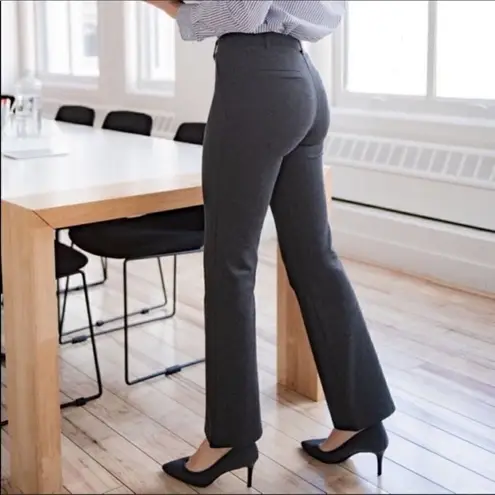 Betabrand Dress Pant Yoga Pants Straight-Leg Two-Pocket
Thunderstorm Gray XS