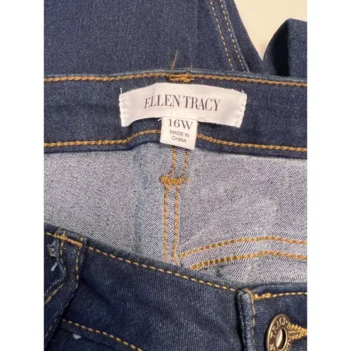 Ellen Tracy Jocelyn Viena wash jeans size 16 W