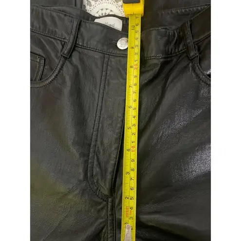 Wilfred Black Faux Leather Grunge Punk Pants Women's Size 8